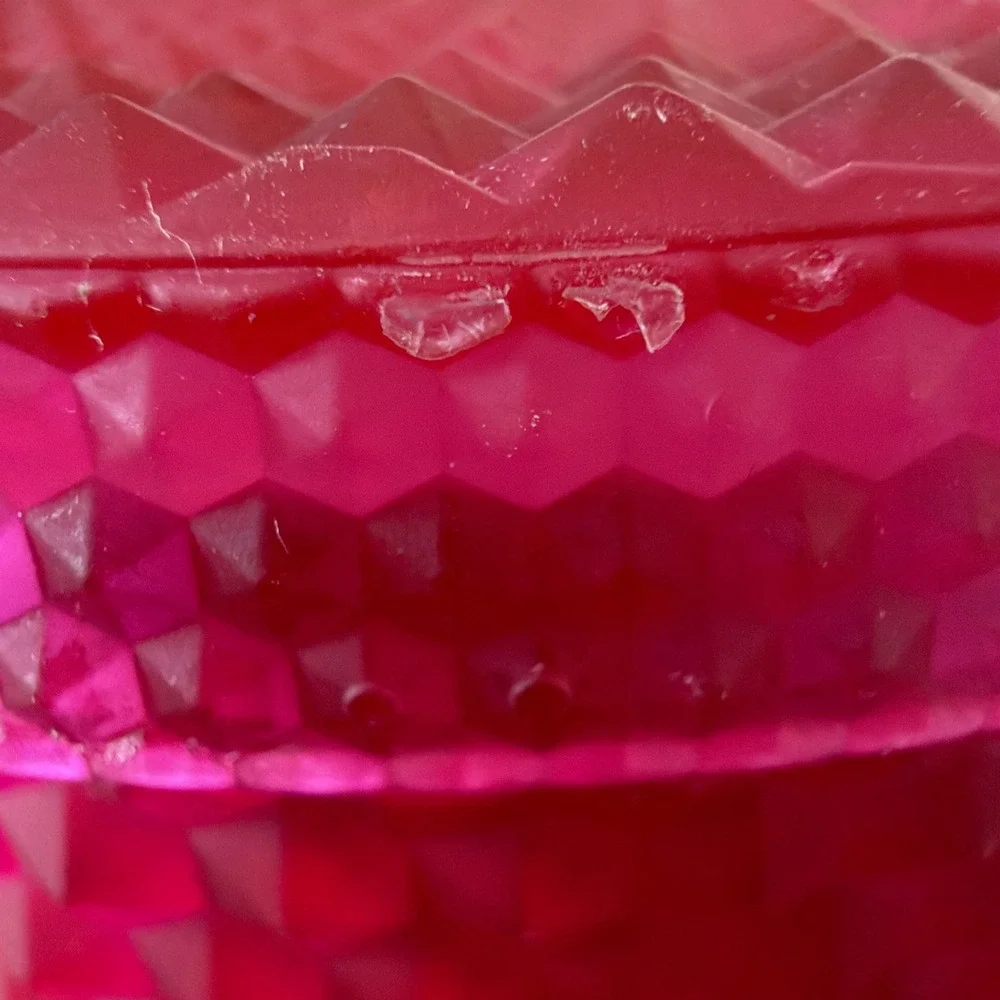 2021 STARBUCKS Studded HOT PINK TUMBLER 24 oz *no‎ straw
